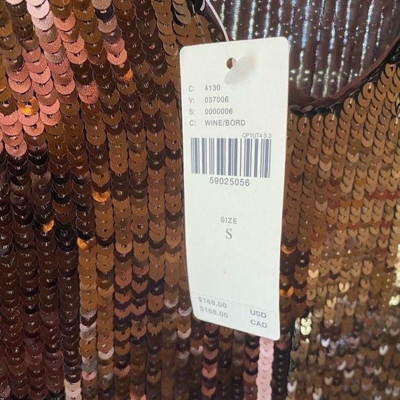 Anthropologie Maeve Kara Sequined Mini Dress - Picture 5 of 9